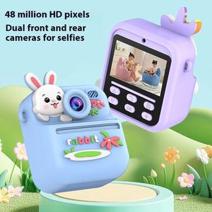 Máy ảnh mini tức thì HD 1080P 2.4 inch di động dành cho trẻ em, cảm biến CMOS 2.4 Pixels, đồ chơi kỹ thuật số hoạt hình, món quà tuyệt vời để chụp ảnh - Product Image 3