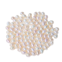 Perles de riz en vrac élégantes Perles en vrac blanches Produit de genre Prix de gros disponible