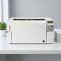Scanner de documents haute vitesse Kodak I3400 I3300E I3450 A3 90ppm 180ipm Duplex ADF 250 feuilles pour la numérisation d'archives