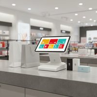 Terminal Punto de Venta Todo en Uno de Escritorio con Sistema Operativo Android/Windows, 1 Año de Garantía, Modelo S08