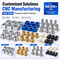 Pièces en aluminium usinées sur commande par CNC de précision 5 axes, service d'usinage CNC d'aluminium sur mesure