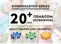 Meubles de maternelle, tables et chaises pour tout-petits, table en bois durable pour la maternelle, ensemble de meubles créatifs pour enfants avec chaises