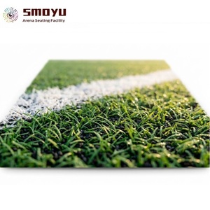 Gazon artificiel haute densité à longue durée de vie pour terrains de football, en PE monofilament, résistant aux UV, à haute capacité de drainage et résistant à l'usure - Product Image 2