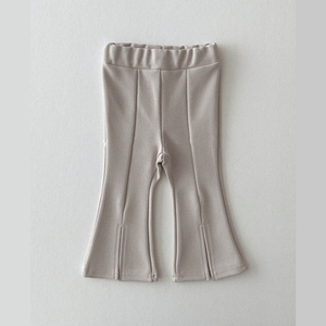 1-6T Toddler Kid Baby Girls <span class=keywords><strong>pantaloni</strong></span> <span class=keywords><strong>eleganti</strong></span> <span class=keywords><strong>pantaloni</strong></span> svasati solidi moda abbigliamento infantile <span class=keywords><strong>pantaloni</strong></span> per bambini Streetwear - Product Image 5