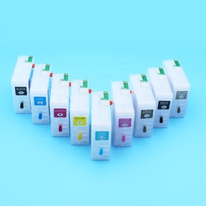 Hộp Mực Nạp Lại 80ML Với <span class=keywords><strong>Chip</strong></span> Tự Động Thiết Lập Lại Cảm Biến Cho <span class=keywords><strong>Epson</strong></span> Stylus Pro 3800 3850 <span class=keywords><strong>3880</strong></span> 3885 3890 <span class=keywords><strong>Chip</strong></span> Hồ Quang Máy In - Product Image 3