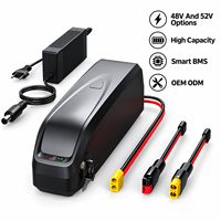 Batterie de vélo électrique 48V 20Ah en gros, pack de batteries lithium-ion 52V 30Ah pour remplacement de vélo électrique, fournisseur d'usine OEM
