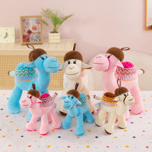 Muñeco de Peluche de Camello <span class=keywords><strong>del</strong></span> <span class=keywords><strong>Desierto</strong></span>, Simulación de Camello, Muñeco de Dibujos Animados, Peluche Suave y Colorido, Juguetes de Camello Árabe - Product Image 5