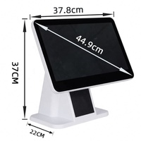 Système de point de vente tout-en-un, ordinateur de point de vente de bureau avec imprimante thermique, terminal de point de vente, Windows Android
