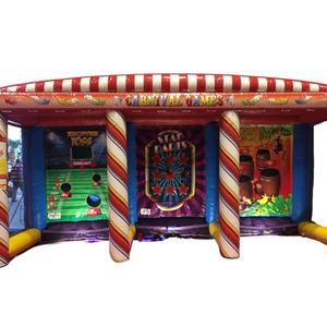 Juegos Inflables para Fiestas al Aire Libre, 3 en 1, Puesto de <span class=keywords><strong>Feria</strong></span> Personalizado, Juego Inflable de Carnaval para Niños - Product Image 5