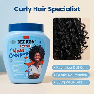 BECKON PRODUCTS OEM Produit capillaire 1000g Crème de soin réparatrice nourrissante pour salon Hydratant revitalisant profond concentré - Product Image 3