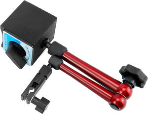 Base magnética do indicador titular ajustável metal teste indicador titular para Indicador Digital Dial, com 3-Joint flexível, preto - Product Image 1
