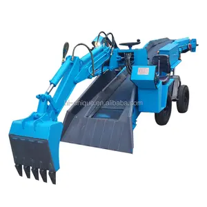 High Efficiency Mucking Loader With Conveyor For Underground Mining