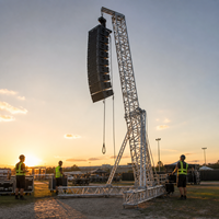 Torre Modular de Armazón Lineal, Torre de Montaje Combinada para Requisitos de Altura Personalizados