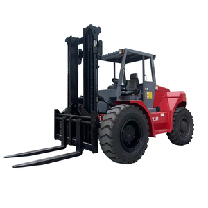 Certification CE 1 3.5 5 tonnes Mini petit quatre roues motrices 4x4 électrique Diesel télécommande pneus 4wd hors route chariot élévateur - Product Image 1
