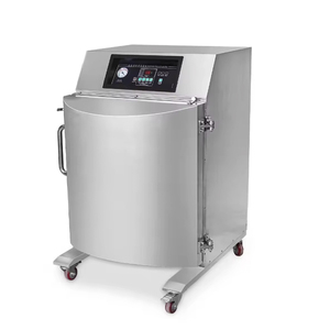 Machine d'emballage sous vide électrique à double chambre DZ-650/LG avec emballage en sachet pour matériaux en papier, modèle automatique en armoire - Product Image 3