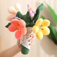Personnalisable Doux Confortable Simulation Fleur Jouets Bouquet d'usine en peluche pour la Décoration de la Maison Canapé Tapis Couple Cadeaux