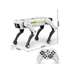 <span class=keywords><strong>Robot</strong></span> <span class=keywords><strong>chien</strong></span> quadrupède <span class=keywords><strong>intelligent</strong></span> en promotion, animal de compagnie électronique IA, interactif vocal, télécommande, application mobile, système double - Product Image 6