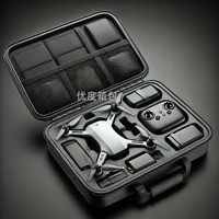 Étui de protection pour drone DJ en mousse EVA rigide avec fermeture éclair, personnalisé par l'usine Youdu
