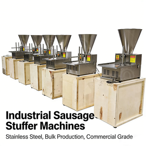 Machine à farcir les saucisses en petites séries GCJ-001 pour la production artisanale <span class=keywords><strong>de</strong></span> charcuterie et <span class=keywords><strong>de</strong></span> saucisses sur mesure - Product Image 5