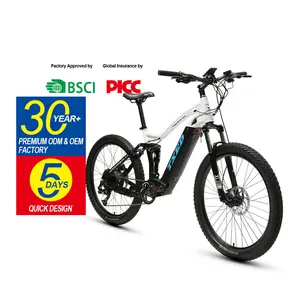 TXED armazém da UE bicicleta com bateria de 27,5 polegadas para motor 750w buy e fat pneu suspensão total emtb bicicleta de montanha elétrica