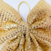 Accessoires de Noël faits à la main, nœuds décoratifs à paillettes pour la décoration de la maison et les fêtes