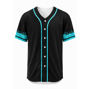 Maillot de baseball de qualité supérieure, en gros, faible MOQ, pour vêtements de sport, logo personnalisé, maillot de baseball d'équipe pour vente en ligne - Product Image 3