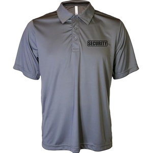 Tùy chỉnh ngắn tay áo an ninh polo Áo sơ mi với logo phản chiếu cả hai mặt trước và sau - Product Image 5