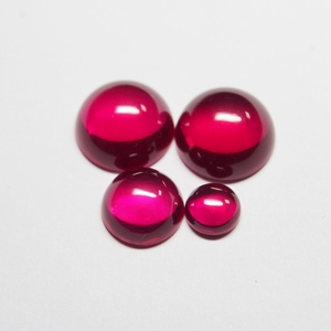 HQ Đá Quý Bán Buôn Tổng Hợp Của <span class=keywords><strong>Ruby</strong></span> 5 # Đá Quý Nửa Bóng <span class=keywords><strong>Cabochon</strong></span> 4-20Mm Flatback Hạt - Product Image 6