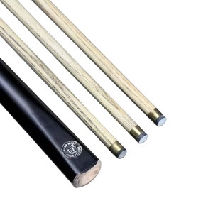 Taco de billar Eight Ball de 145 pulgadas en madera maciza de una pieza, taco de billar duradero para juegos de snooker y pool. - Product Image 5