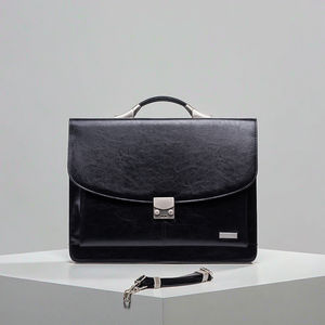 ODM mallette pour ordinateur portable sac de messager d'affaires en PU étanche pour hommes avec mallette rigide style enveloppe mallette - Product Image 1