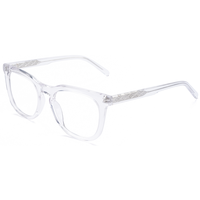 Monture de lunettes optiques classiques rondes de haute qualité Elan Optical YB7208, unisexe, en acétate, sans peinture, livraison directe d'usine