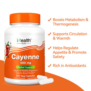 แคปซูลสารสกัดแคปไซซิน 250 แคปซูล ขนาด 500 มก. สูตรพริกแคเยนบริสุทธิ์เพื่อสมดุลพลังงานและการดูแลสุขภาพแบบองค์รวม - Product Image 5