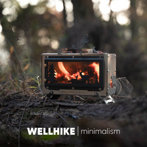 Réchaud de table miniature WELLHIKE pour le <span class=keywords><strong>camping</strong></span> en plein air, permettant de contempler les flammes, réchaud à charbon portable et pliable pour faire bouillir de l'eau - Product Image 2