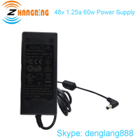 Injecteur de négociation automatique PoE Power over Ethernet Gigabit 4 ports AT-4-48v60w Active 802.3at avec 48 volts 60 watts