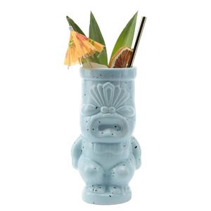 Tasse Tiki effrontée en céramique cool Tasse à cocktail Tiki en forme de petit gars effrontée <span class=keywords><strong>Les</strong></span> verres Tikis pour cocktail gardent votre cocktail au frais - Product Image 2