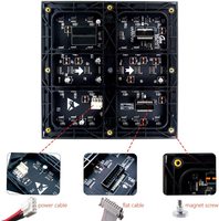 Panneau d'affichage à LED P3 intérieur haute résolution 192*192MM 1/32s LED Module Board pour la publicité intérieure