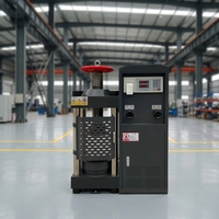 Machine d'essai de compression et de flexion à contrainte constante de 2000KN 200 tonnes pour tester la résistance à la compression et à la flexion du ciment