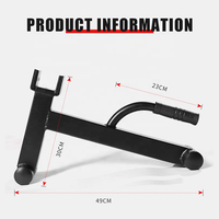 YDYFIT meilleure vente en usine, vente directe, support de changement de disque d'haltères, support de changeur d'haltères réglable portable deadlift