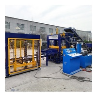 Machine à fabriquer des blocs creux hydrauliques entièrement automatique Hongfa QT4-15, ligne de production de briques efficace, longue durée de vie