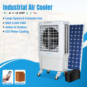 Enfriador de aire remoto solar Humidificador Ventilador enfriador de aire de Vietnam Enfriador de aire de espacio personal con ventilador con hielo en Sudáfrica - Product Image 1