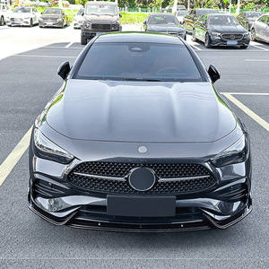 Amp-Z Front Bumper Lip Splitter Carbon Fiber Texture Matte Finish For Mercedes-Benz CLE Coupe C236 2024 AMG - Product Image 2