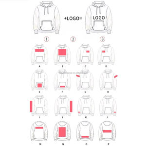 100% хлопковая толстовка на молнии с вышивкой логотипа - Product Image 2