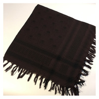 100*100cm saoudien arabe yéménite palestinien Foulard couvre-chef Wrap Polyester Keffiyeh Shemagh écharpes