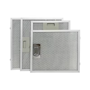 Nhôm lưới có thể giặt Bộ lọc thay thế bộ lọc không khí nhà bếp phạm vi mui xe bộ phận mỡ nhôm lọc - Product Image 2