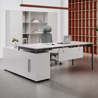 Nouvel ensemble moderne de table et de chaises de conférence pour bureau, salle de formation, salle de réception, salle de réunion - 8 personnes