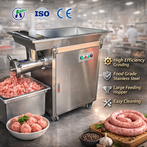 <span class=keywords><strong>Hachoir</strong></span> à <span class=keywords><strong>viande</strong></span> électrique en acier inoxydable de haute qualité, machine à hacher la <span class=keywords><strong>viande</strong></span> commerciale pour le remplissage de saucisses, restauration, cuisine - Product Image 1