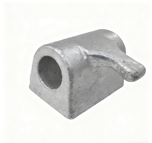 Support en aluminium moulé par précision pour équipement industriel - Product Image 3