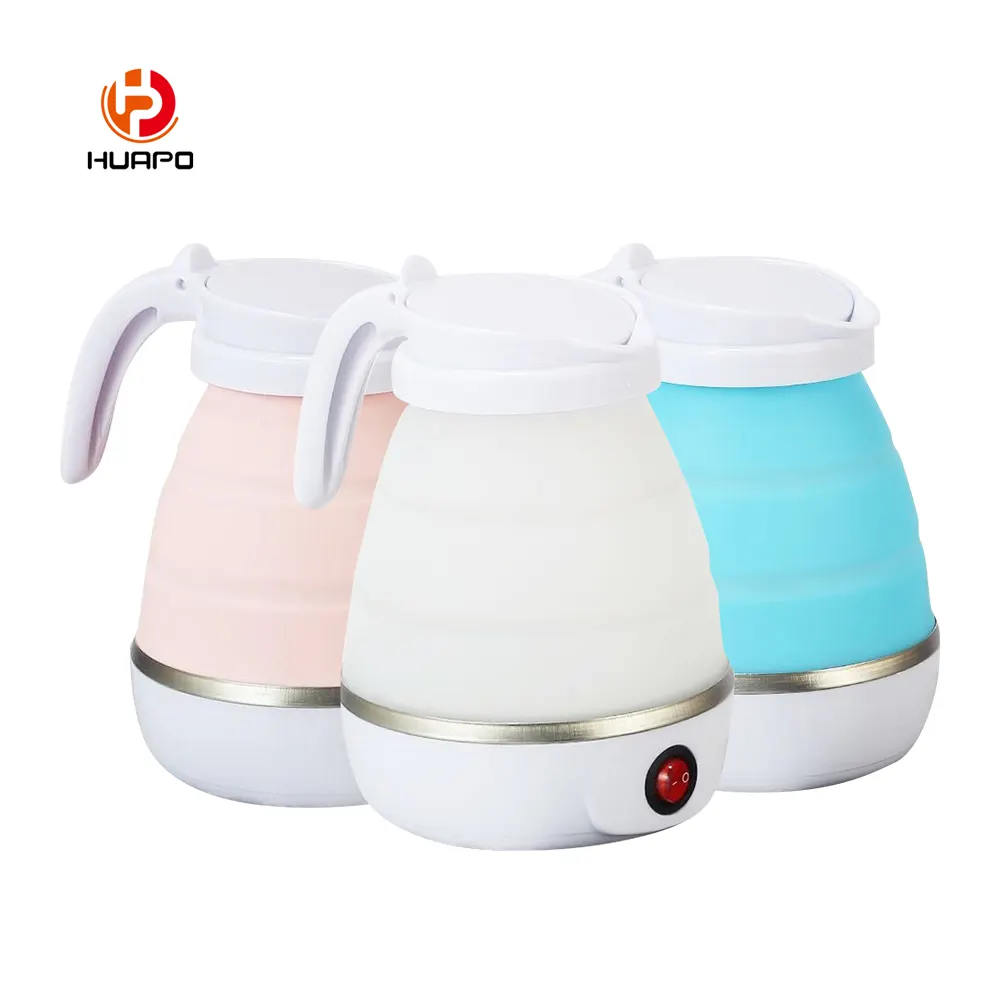 Newish foldable water folding collapsible electric kettle