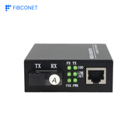 Equipo de red de fibra óptica de alta calidad 10/100Mbps 10G POE ++ Switch RJ45 Transceptor Media Converter