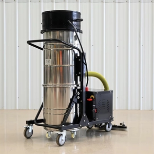 Aspirateur industriel en acier inoxydable 1800W 100L, pièces faciles à nettoyer, longue durée de vie - Product Image 4